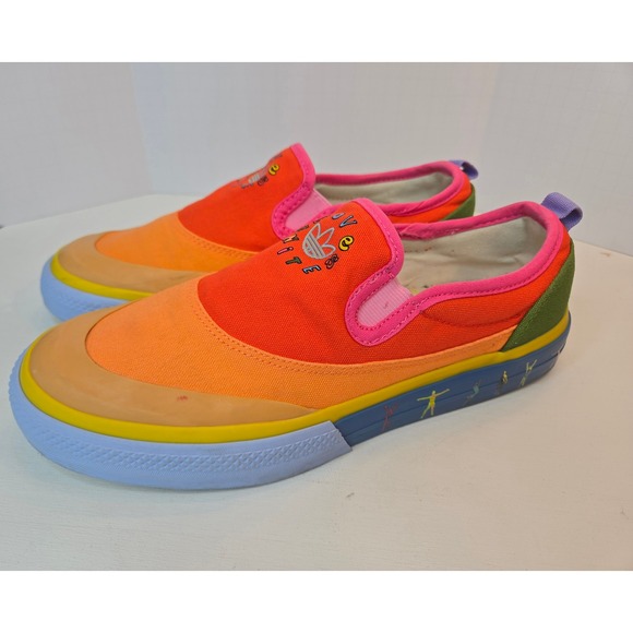 Adidas Nizza Slip-On Pride Pack Love Unites Sneaker Multi Color Men US 7 GW2421 main image 8